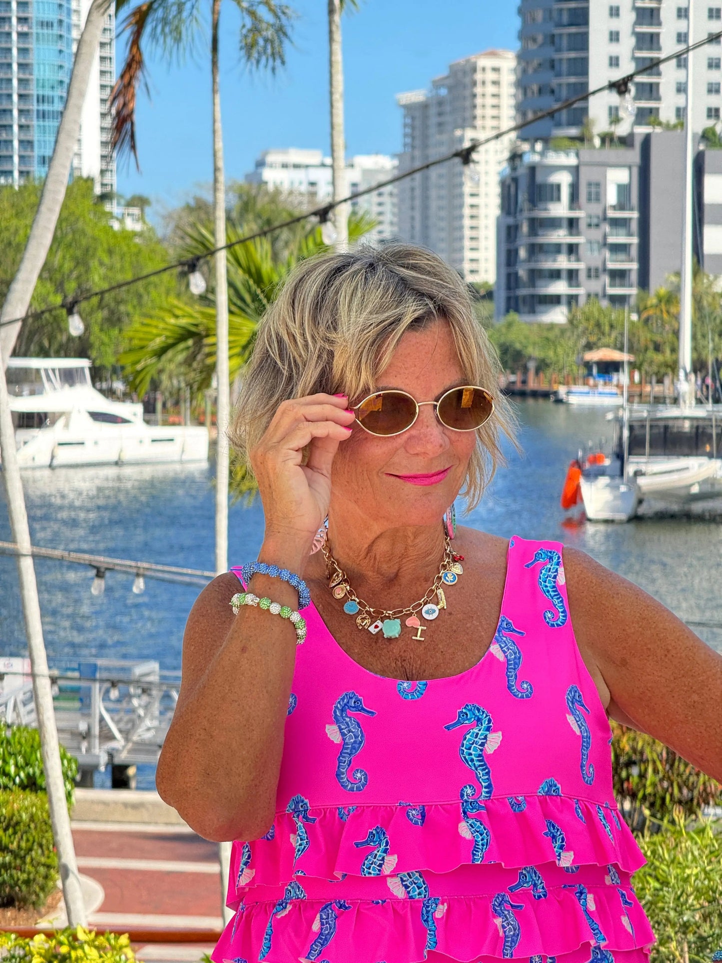 LULU B SEAHORSE BAY CHA CHA DRESS