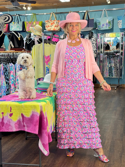 LULU-B PINK SIESTA CHA CHA MAXI