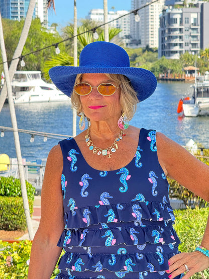 LULU B MIDNIGHT REEF CHA CHA DRESS