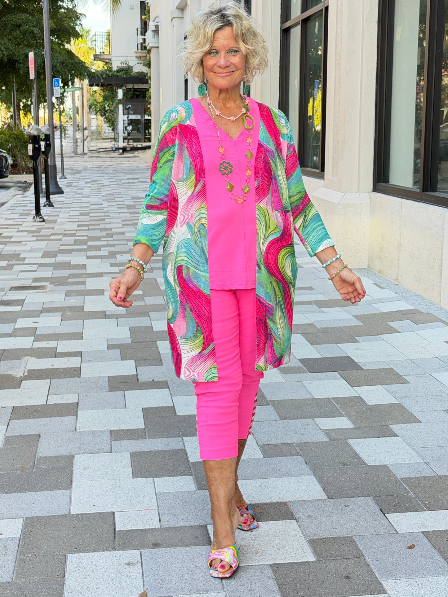 Ethyl Classic Long Length Cardi - KAMAS