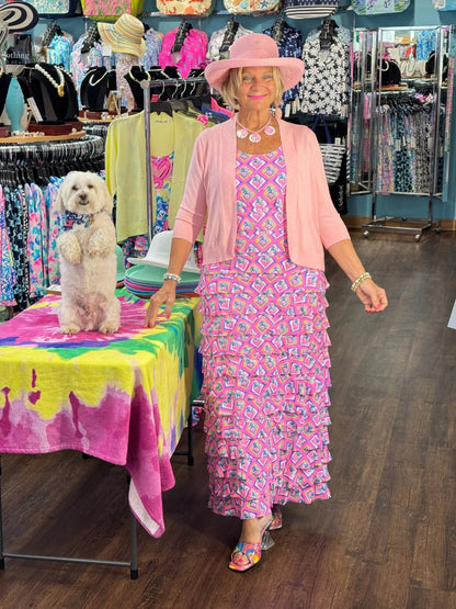 LULU-B PINK SIESTA CHA CHA MAXI