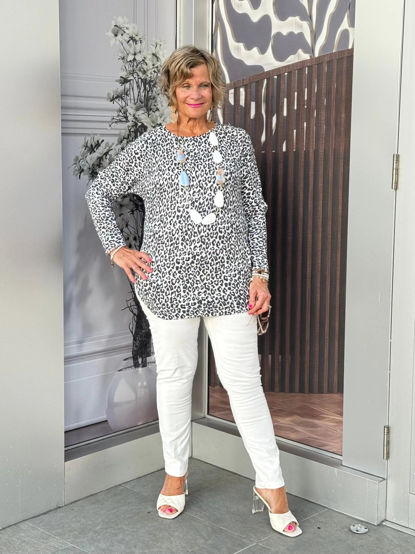 LULU-B CHEETAH 2 POCKET SCOOP