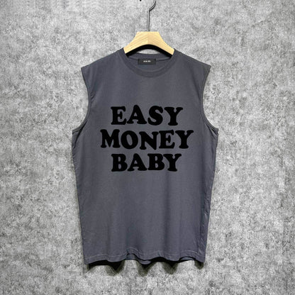 Amiri tank top fat letterprinting