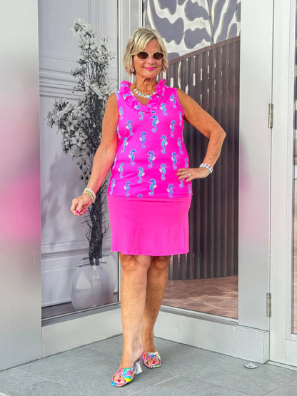 HOT PINK SKORT