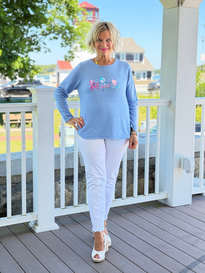 BEACH CLUB PERRI ADIRONDACK SWEATER