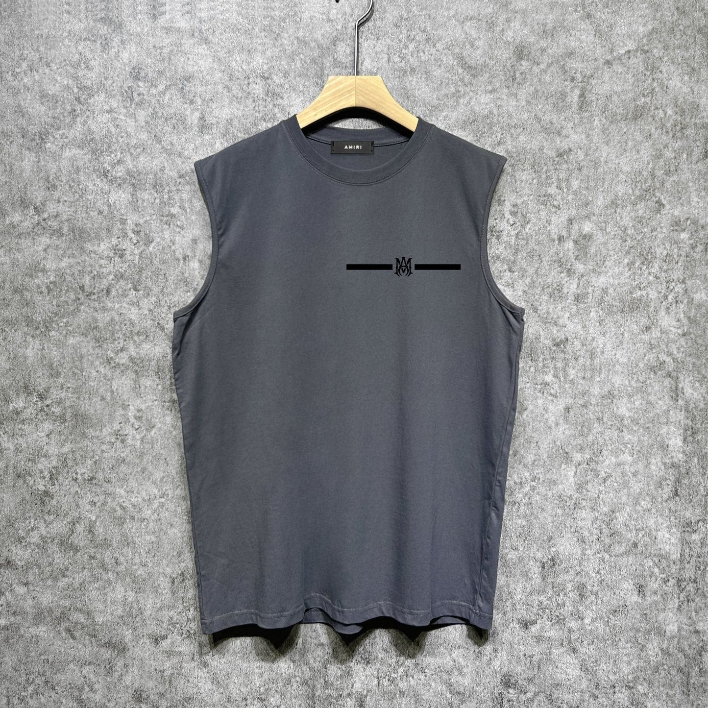 Amiri tank top spider letter printing