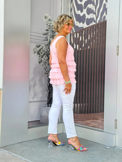 CLEAR PINK CHA CHA TANK