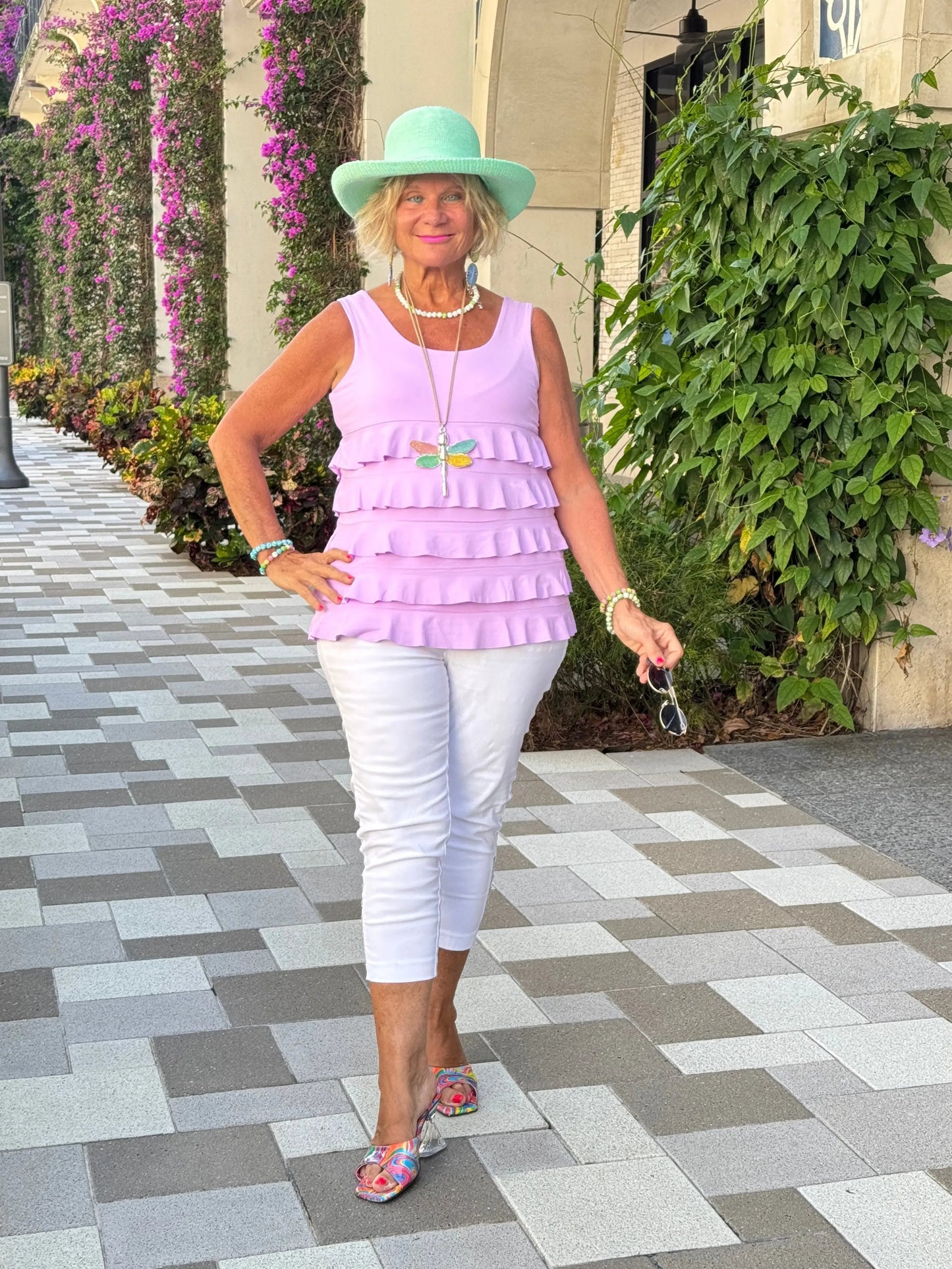 LULU-B LILAC CHA CHA TANK
