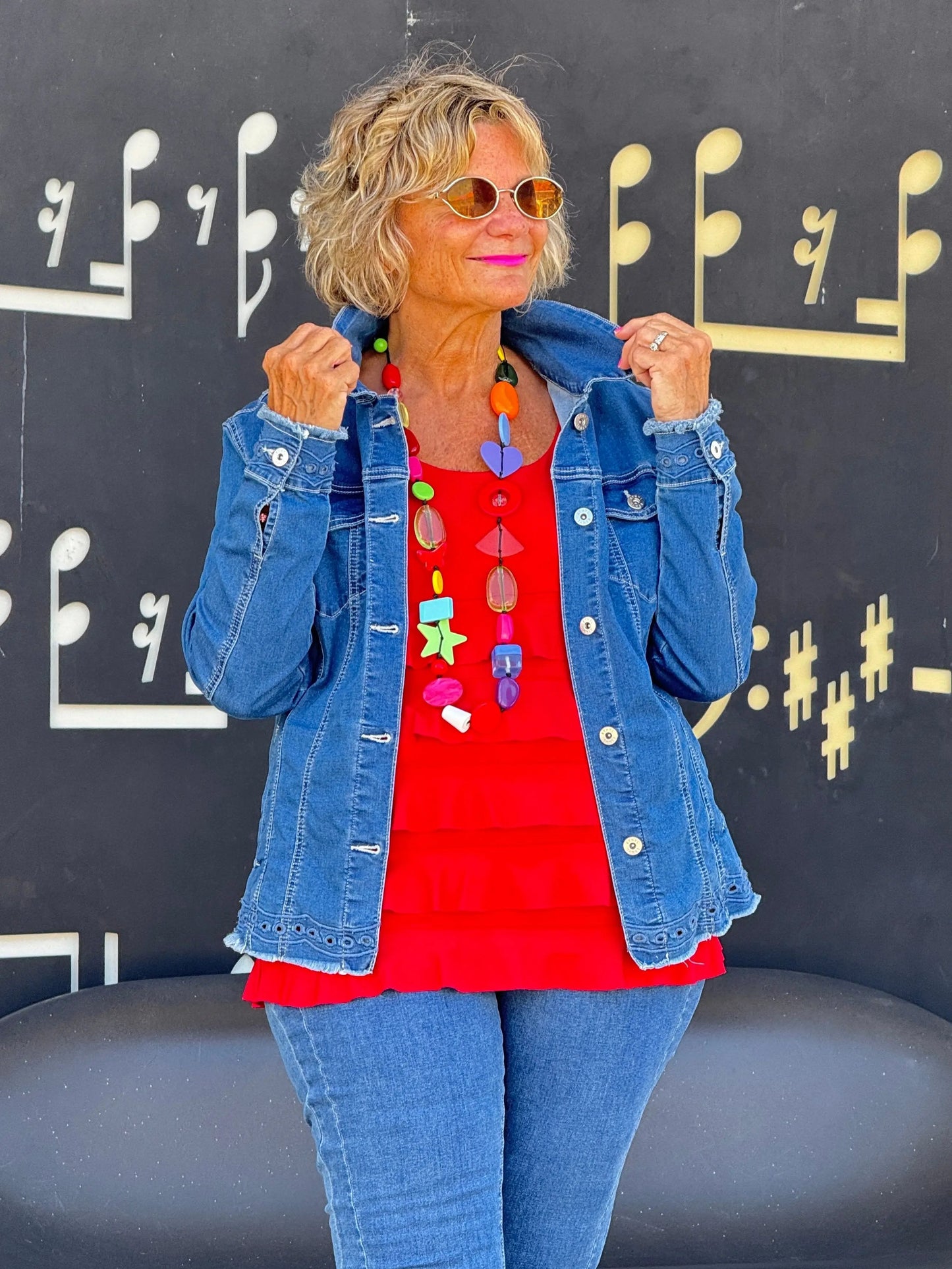 Ethyl Scalloped Edge Jean - Bridgewater