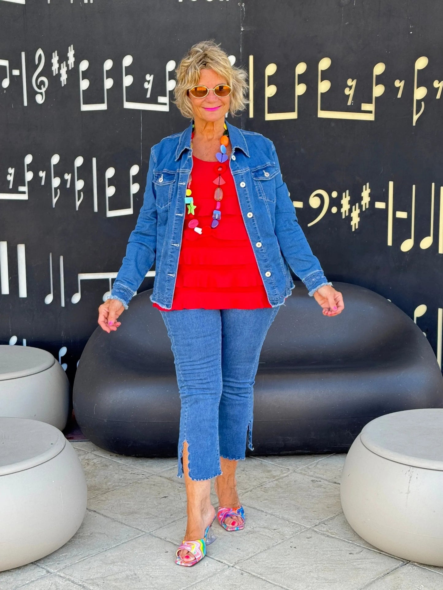 Ethyl Scalloped Edge Jean - Bridgewater