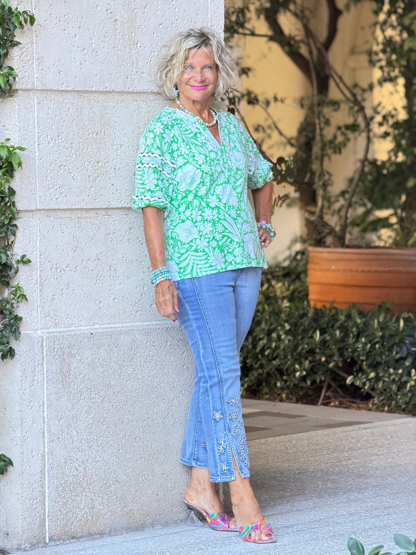 Ethyl Meadow Bloom Jean - International