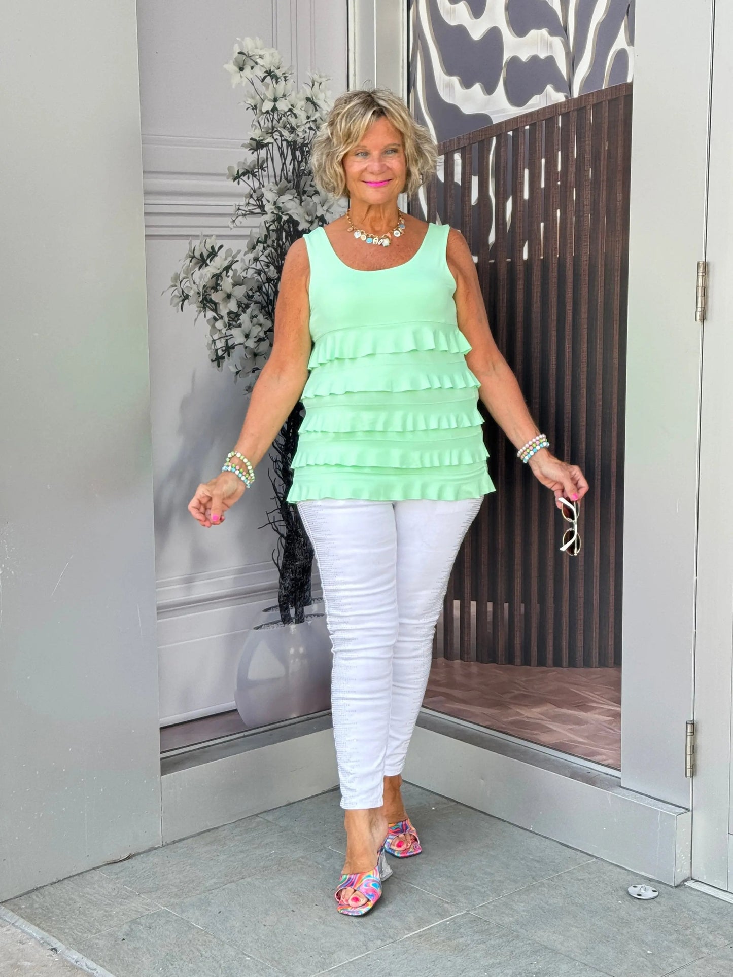 CLEAR LIME CHA CHA TANK