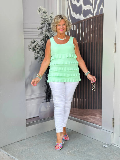 CLEAR LIME CHA CHA TANK