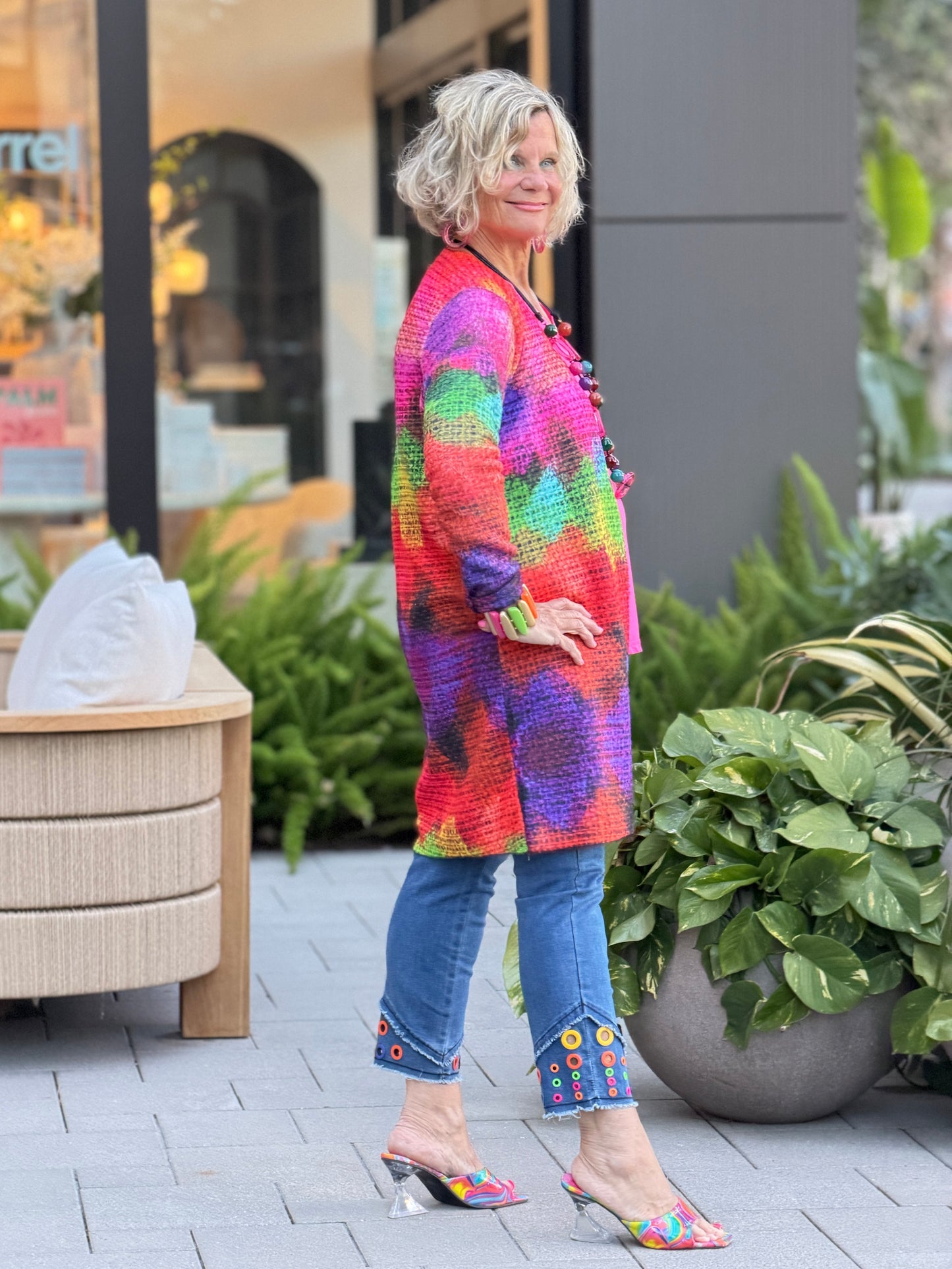 Ethyl Artwork Cardigan