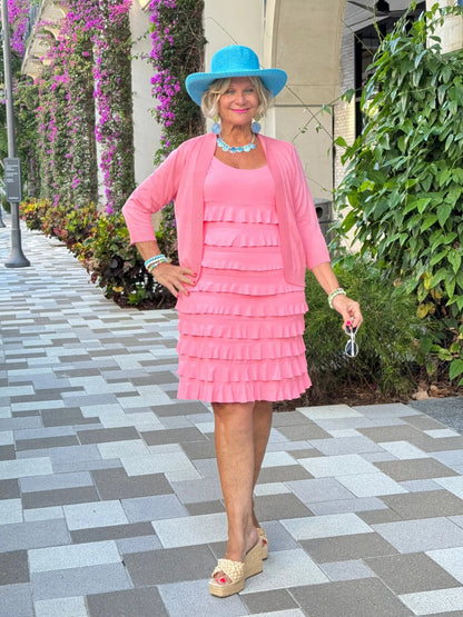 LULU-B CORAL CHA CHA DRESS