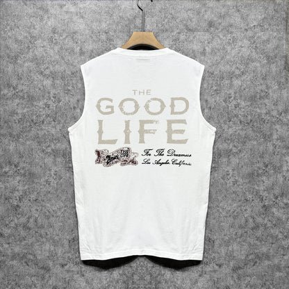 Amiri tank top letter printing
