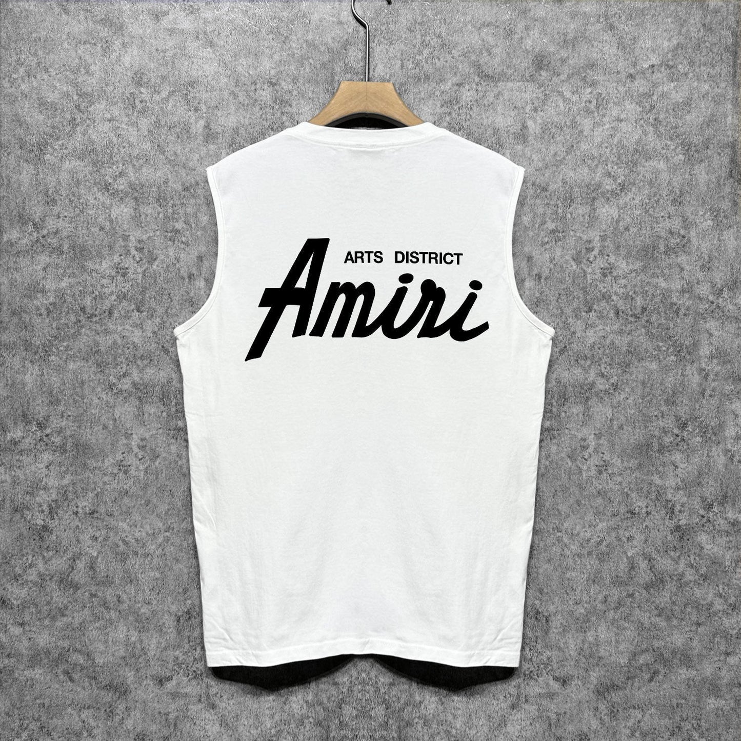 Amiri tank top pure letterprinting