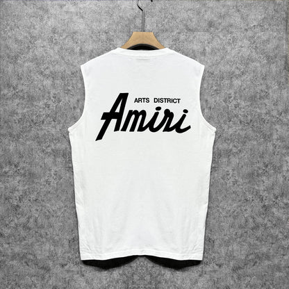 Amiri tank top pure letterprinting