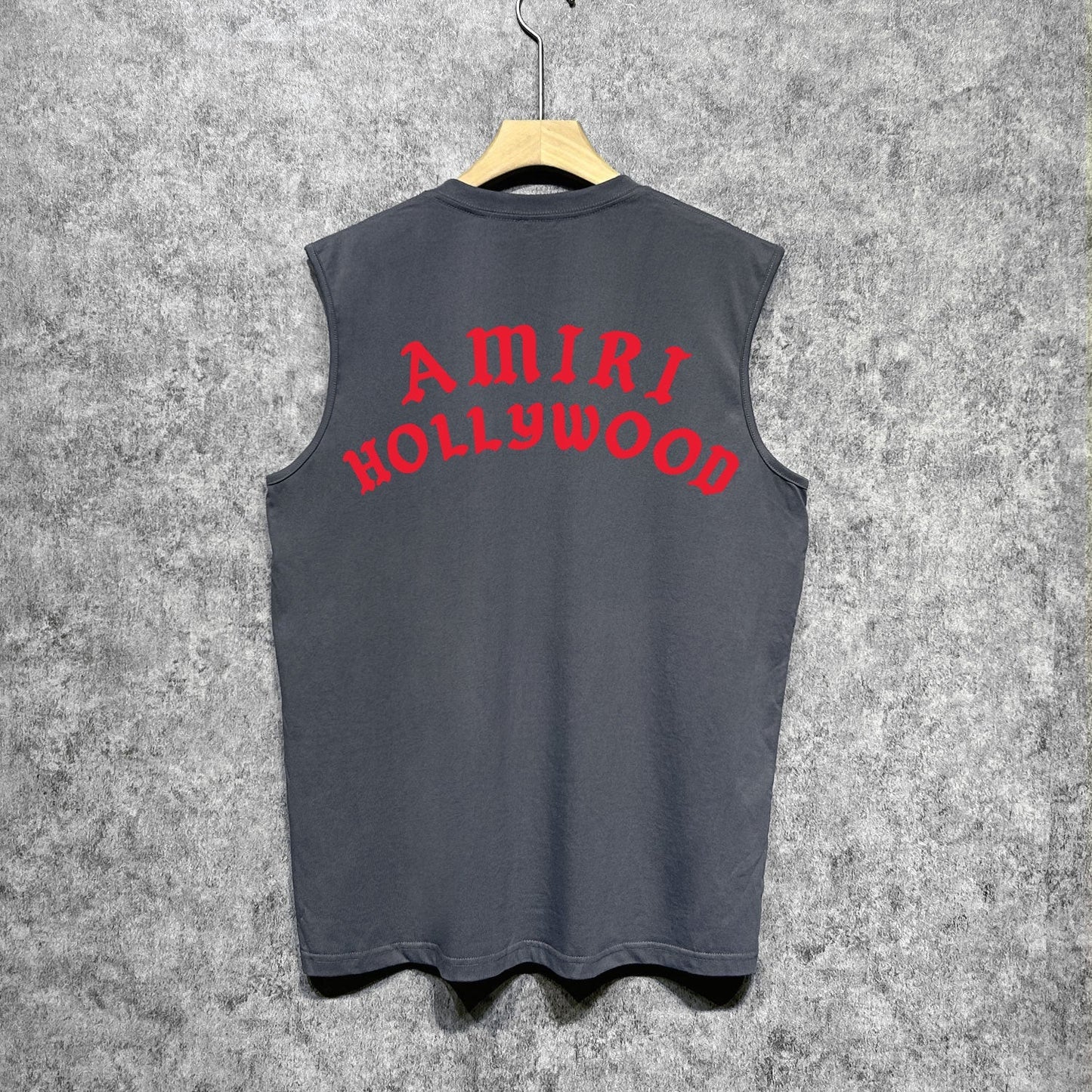 Amiri tank top hollywood pure letterprinting