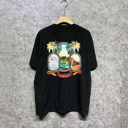 Amiri t shirts printing short sleeve