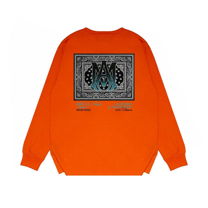 Amiri Long Sleeved Shirt Printed Trendy Pure Cotton