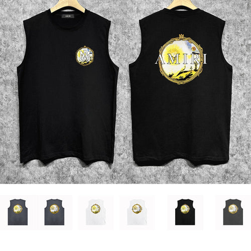 Amiri tank top magic mirror printing