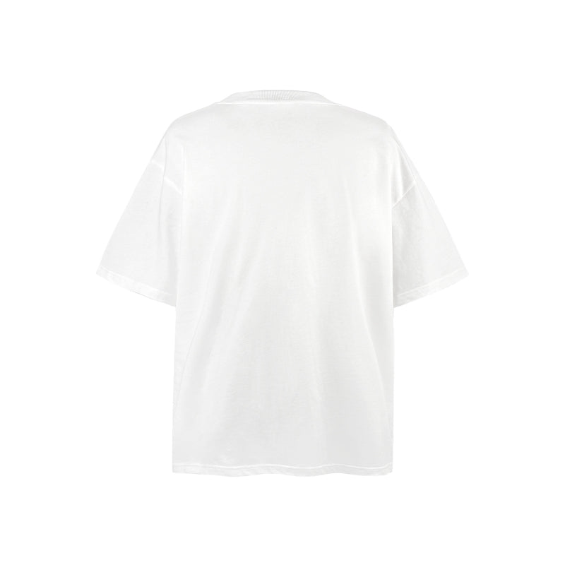 American vintage street T-shirt retro men's loose top