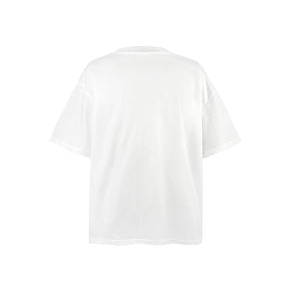 American vintage street T-shirt retro men's loose top