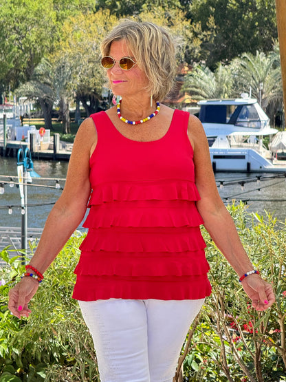 CRIMSON RED FULL ZIPPER