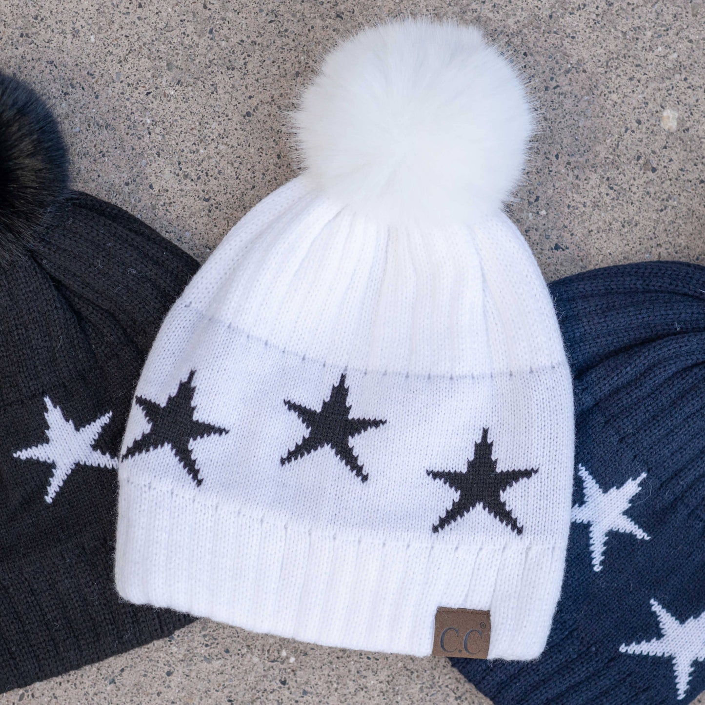 CC Star Pom Beanie