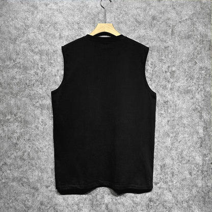 Amiri tank top rainbow letter printing