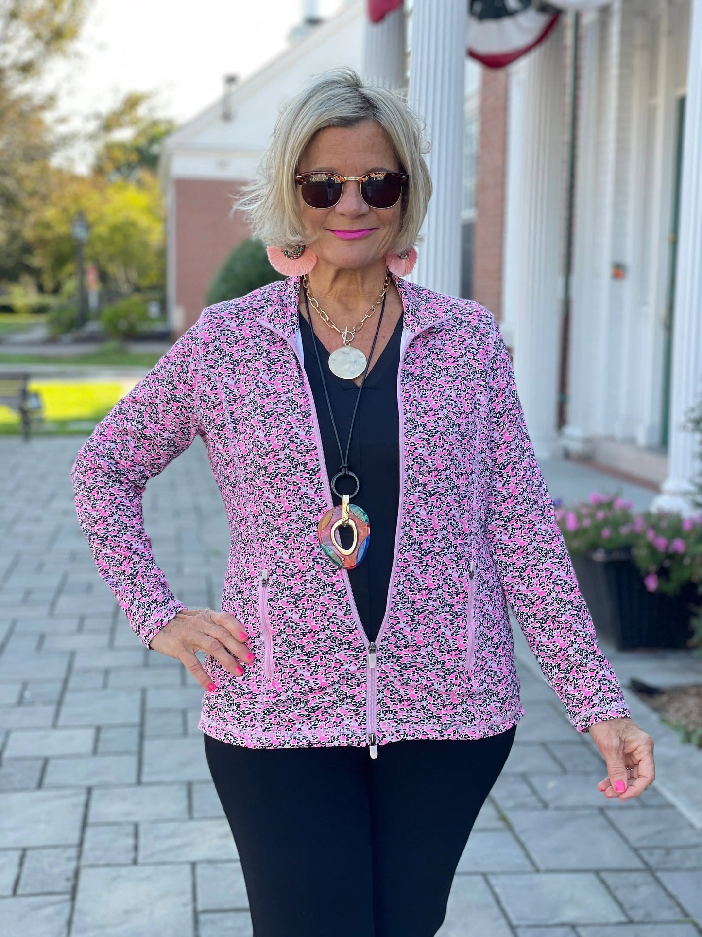 AUBREY FULL ZIPPER JACKET