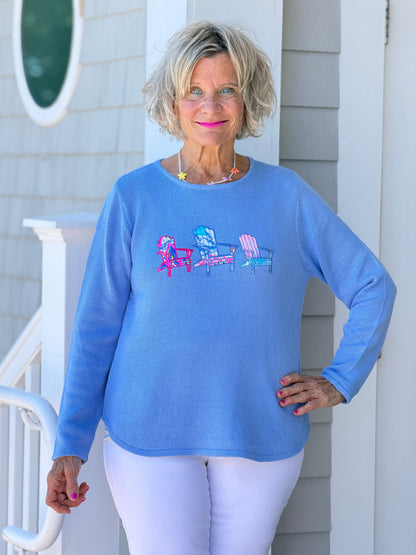 BEACH CLUB PERRI ADIRONDACK SWEATER