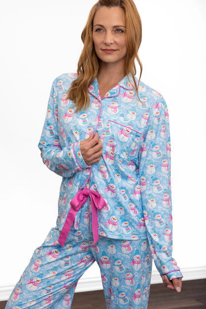 ALB Custom Long Sleeve and Pants Festive Jammies Set