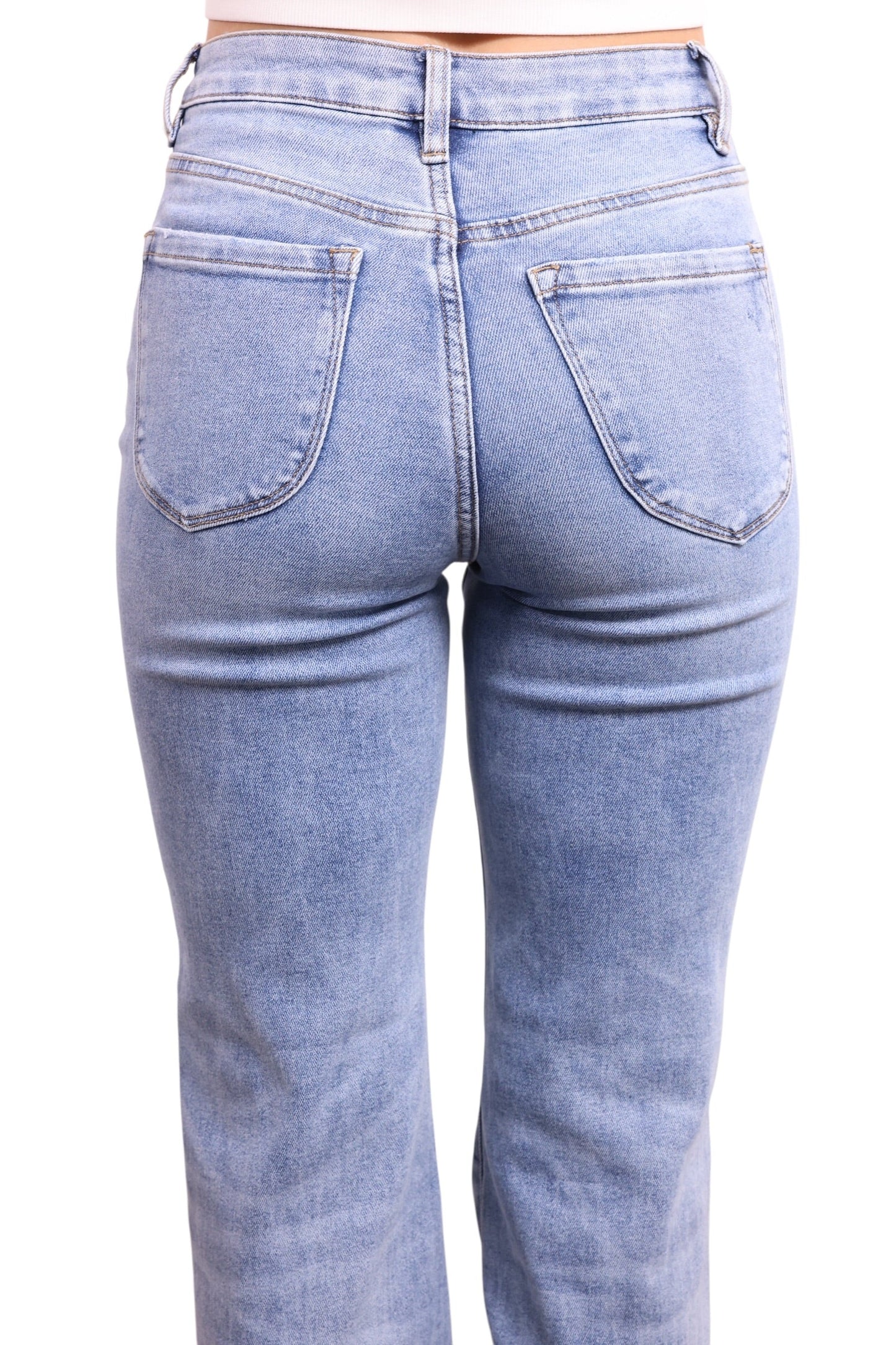The Tilly High-Rise Tummy Control Relaxed Flare Denim - Three Inseams
