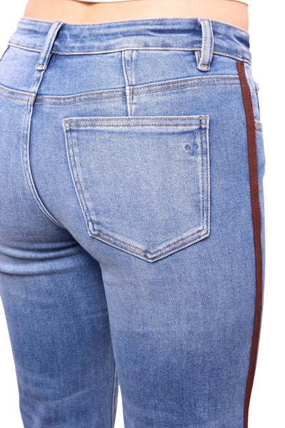 The Hattie Mid-Rise Tummy Control Relaxed Straight Leg Jeans