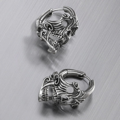 MASKED SKULL EARRINGS