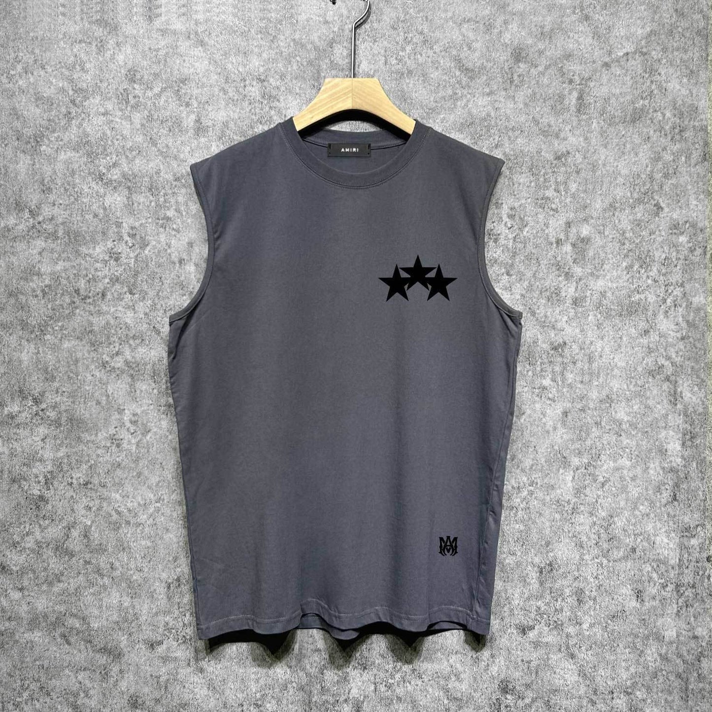 Amiri tank top five-star spider print
