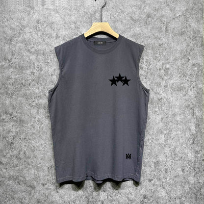 Amiri tank top five-star spider print