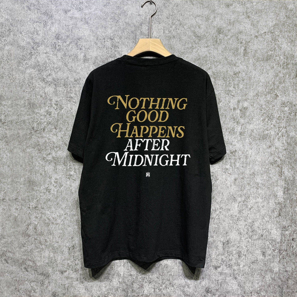Amiri t shirts earth letter printing short sleeve