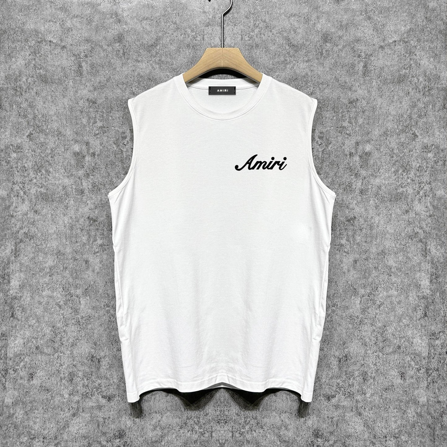 Amiri tank top new font printing