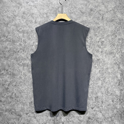 Amiri tank top thick flat simple letterprinting