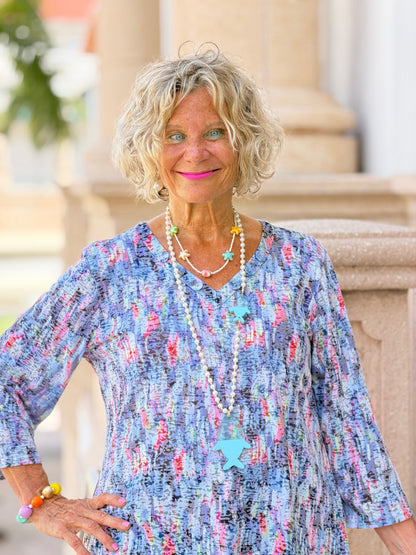 Ethyl The Social Butterfly Top - Star Light