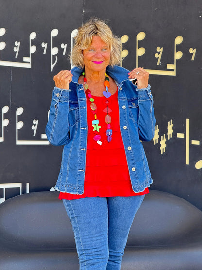 Ethyl Scalloped Edge Jean - Bridgewater