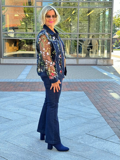 Ethyl The Whimsy Jacket BLUE