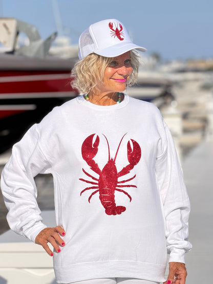 LOBSTER GLITTER HAT