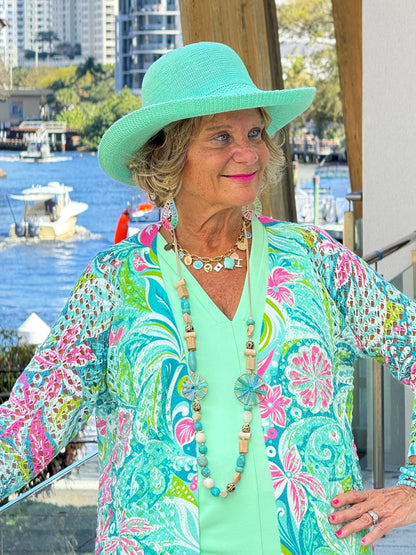 Ethyl Open Knit Cardigan - Ocala