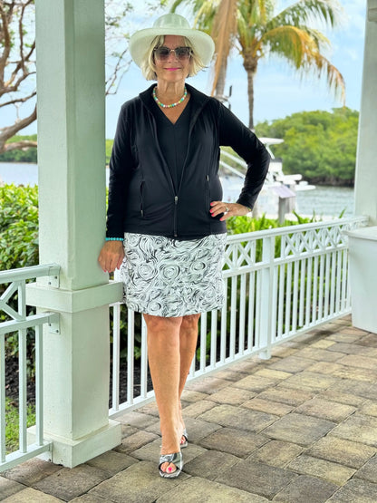 LULU-B ELEGANT EXPRESSIONS SKORT