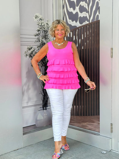 HOT PINK CHA CHA TANK