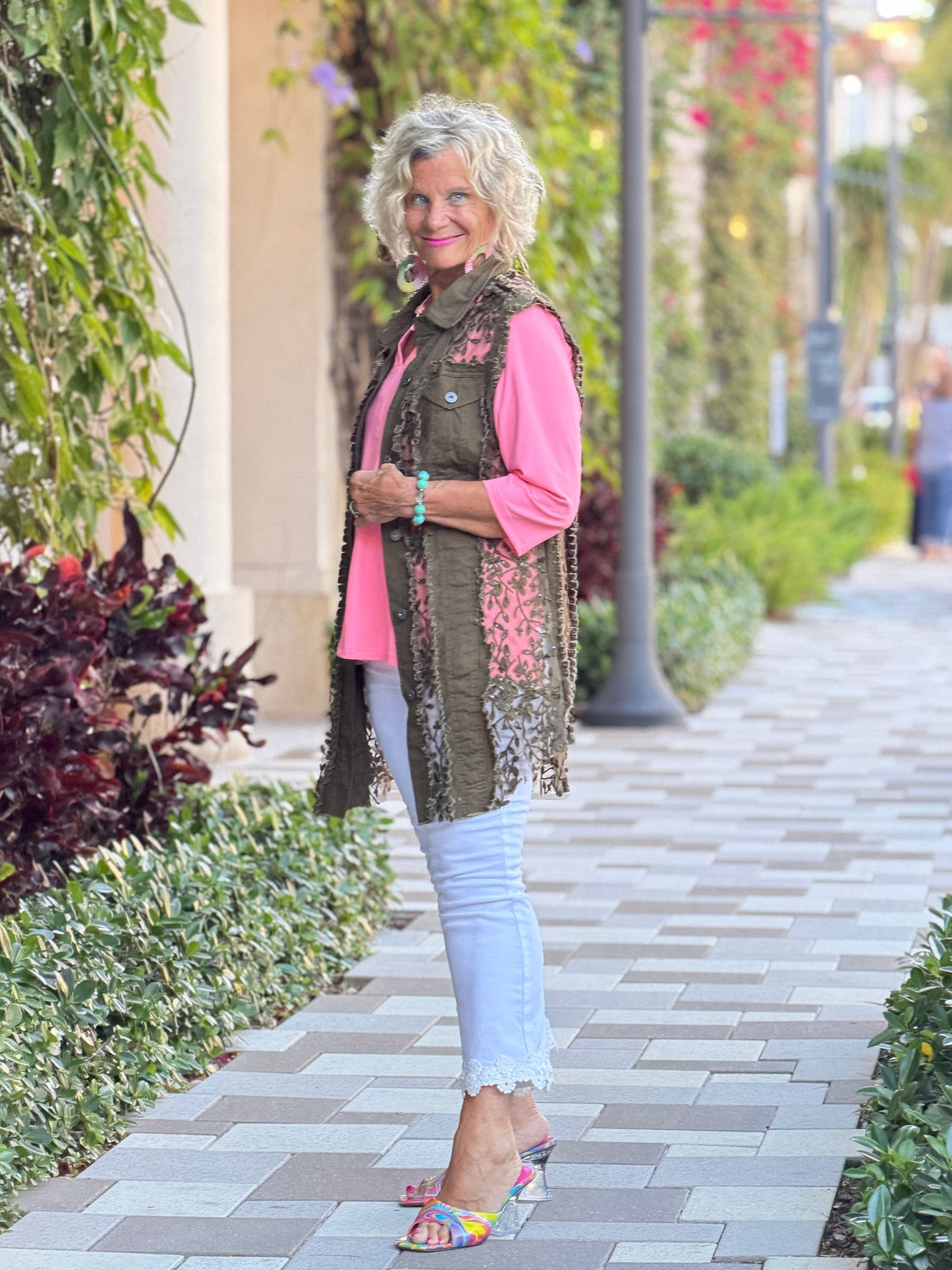 Ethyl The Harmony Vest - OLIVE